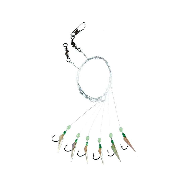 Fladen Ghost Sabiki 6 Hooks, Size 6