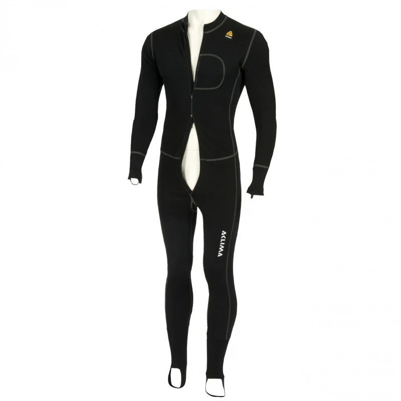Aclima Warmwool Bodypiece Jet Black - Billede 2