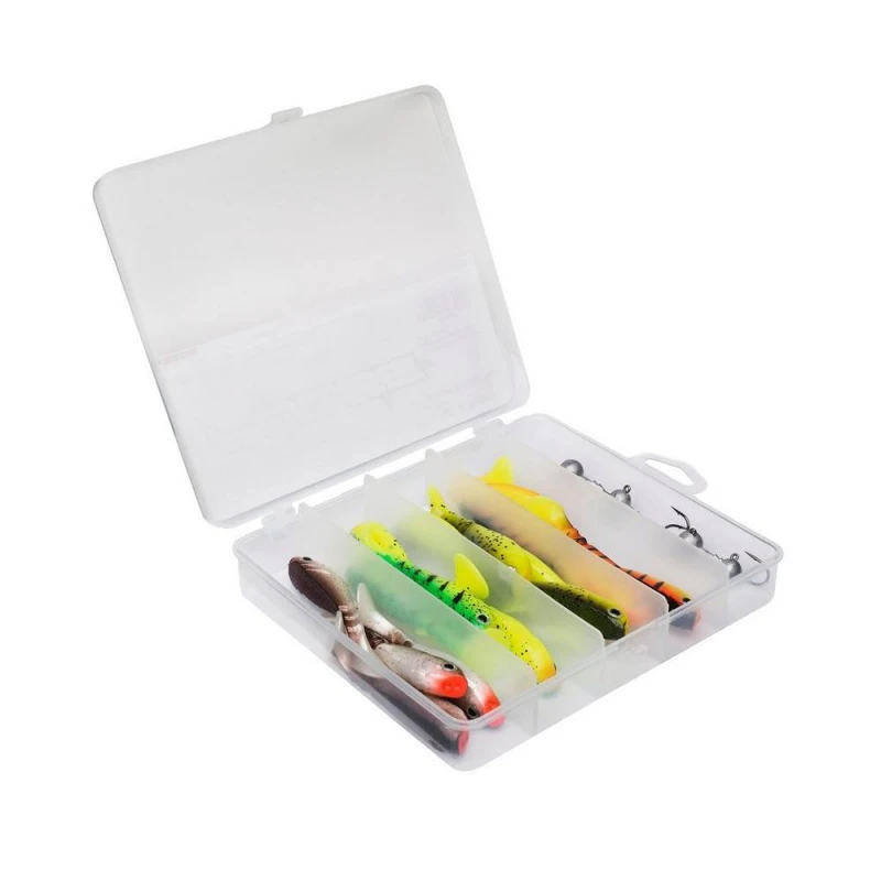 Berkley Pulse Shad Box 8cm Inkl. Jiggskallar - Billede 2