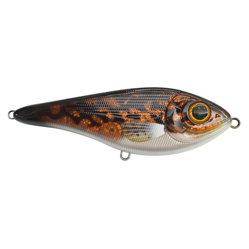 Strike Pro Buster Swim, Slow Sink, 13cm - Burbot