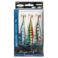 Fladen Nidingen 28g Svart/Grön/Blå 3-pack