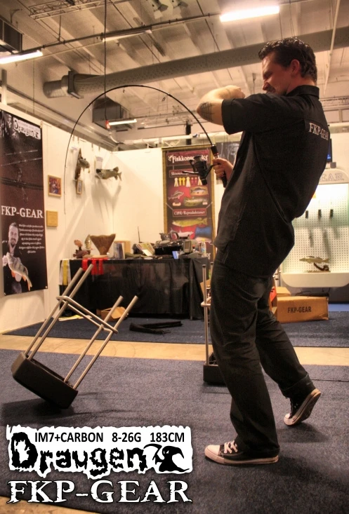 FKP-Gear Draugen D4 6'' 8-26g 2pcs Haspel - Billede 4