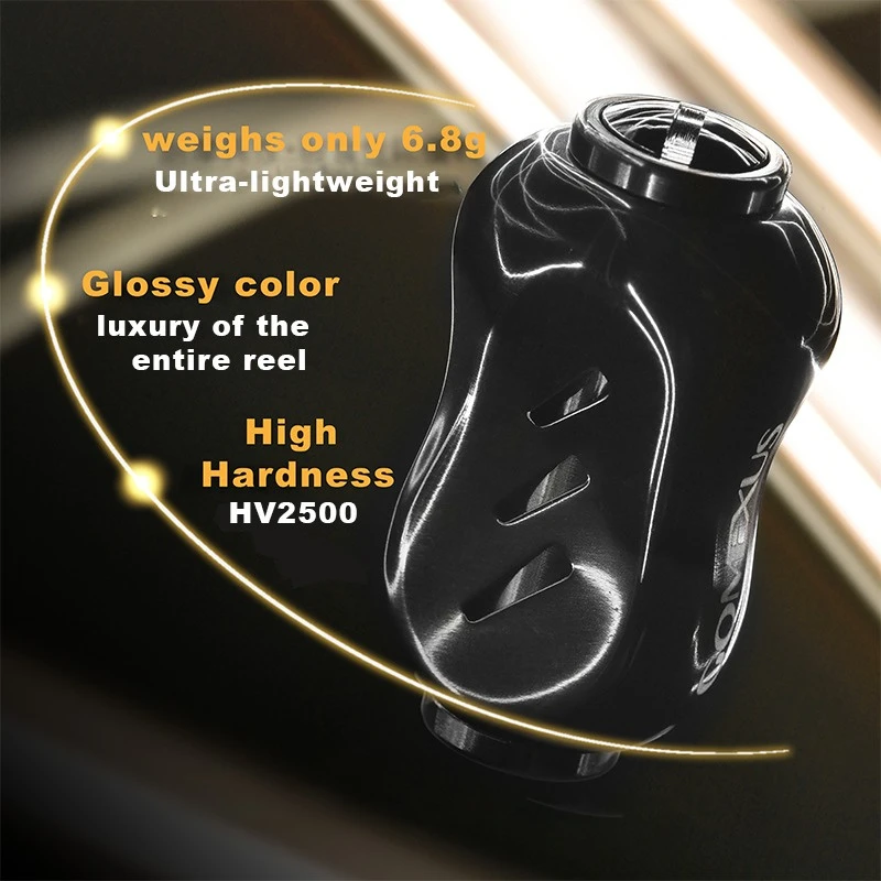 Gomexus Smoke Jedi Series 22mm Titanium Knob - Smoke - Billede 5