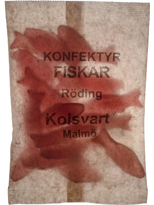 Röda Fiskar Godis